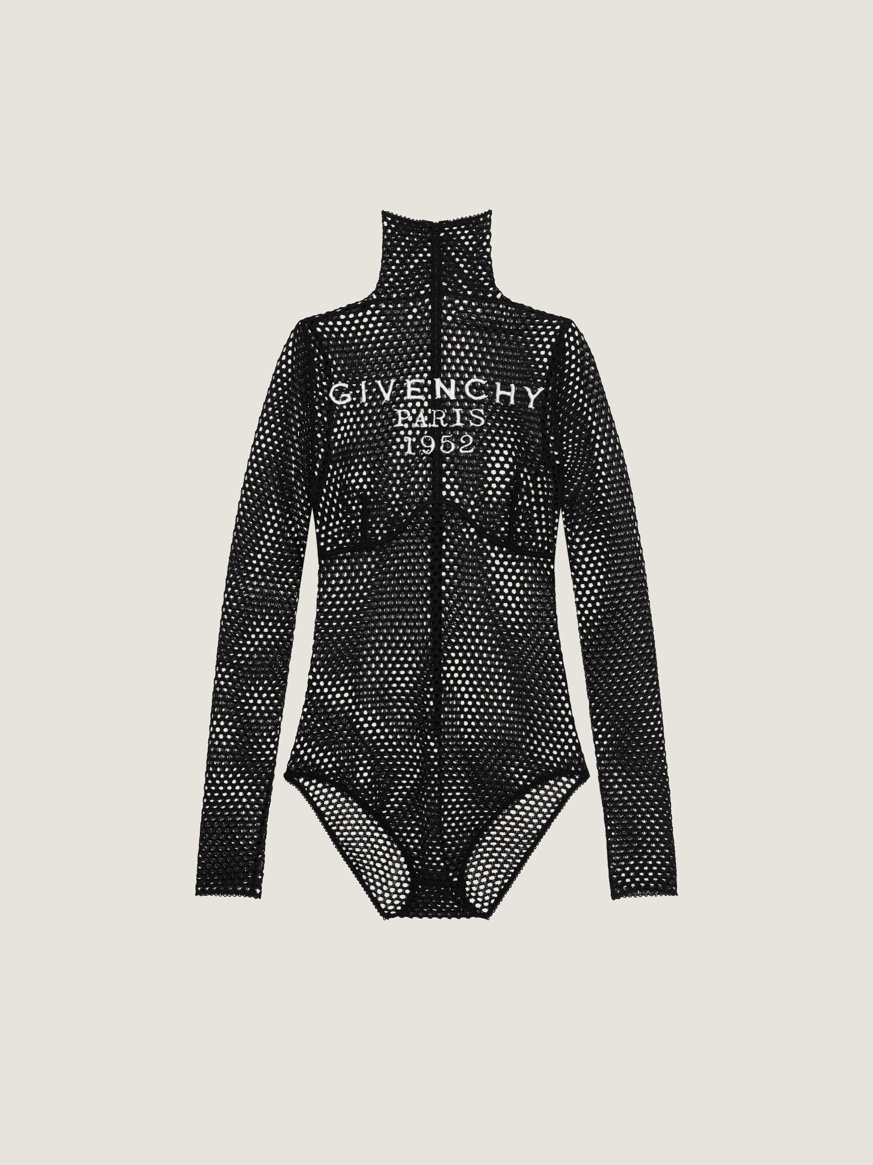 Body in mesh with GIVENCHY signature